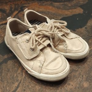 Pink Sperry Toddler Velcro Shoes